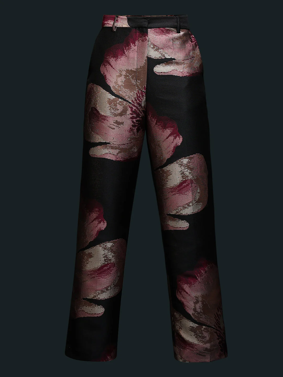 Marquee Floral Jacquard Pants - Image 7