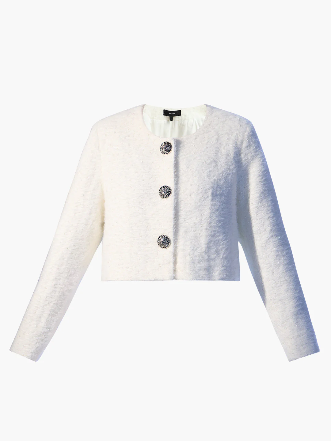 EDIT White Pearl Embellished Jacket - Image 7
