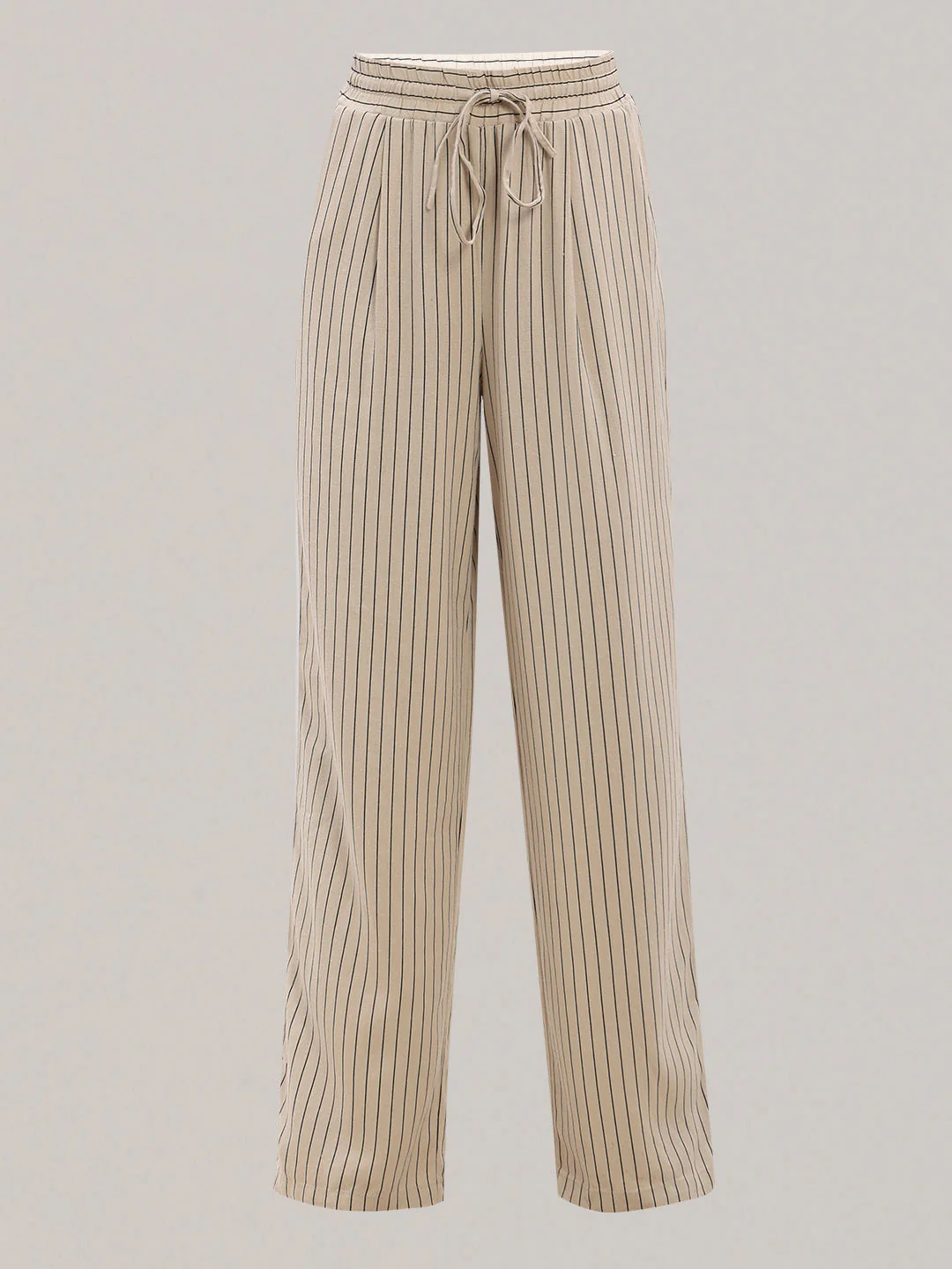 Striped High Rise Wide Leg Pants - Image 7