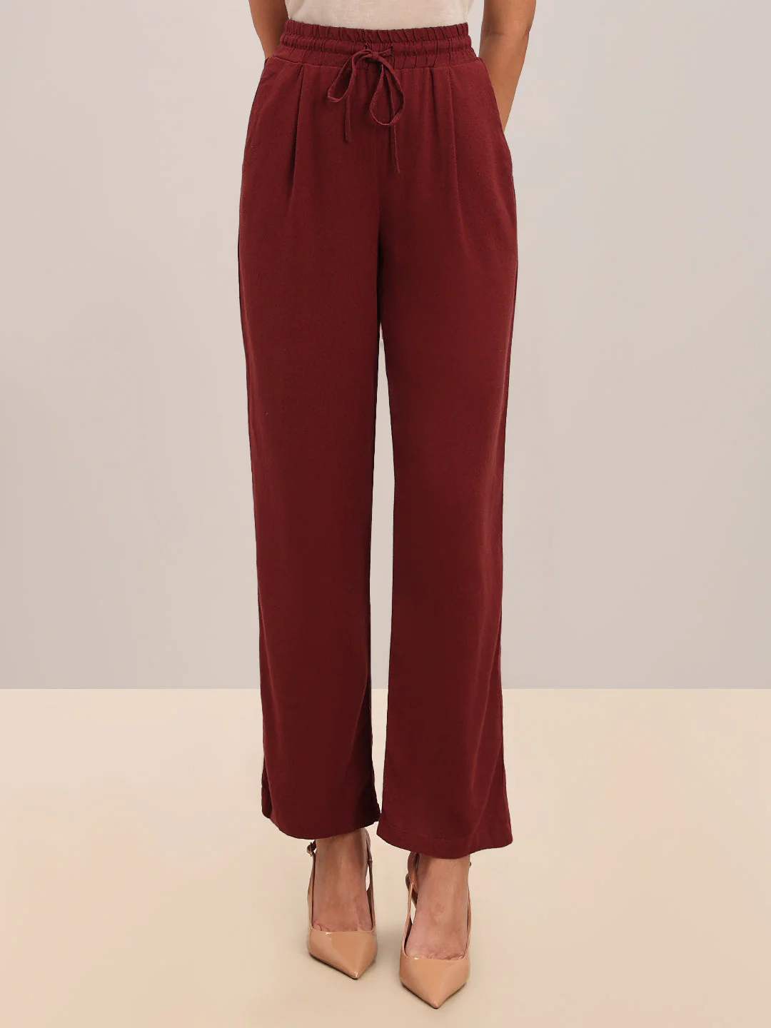 High Rise Wide Leg Pants - Image 2