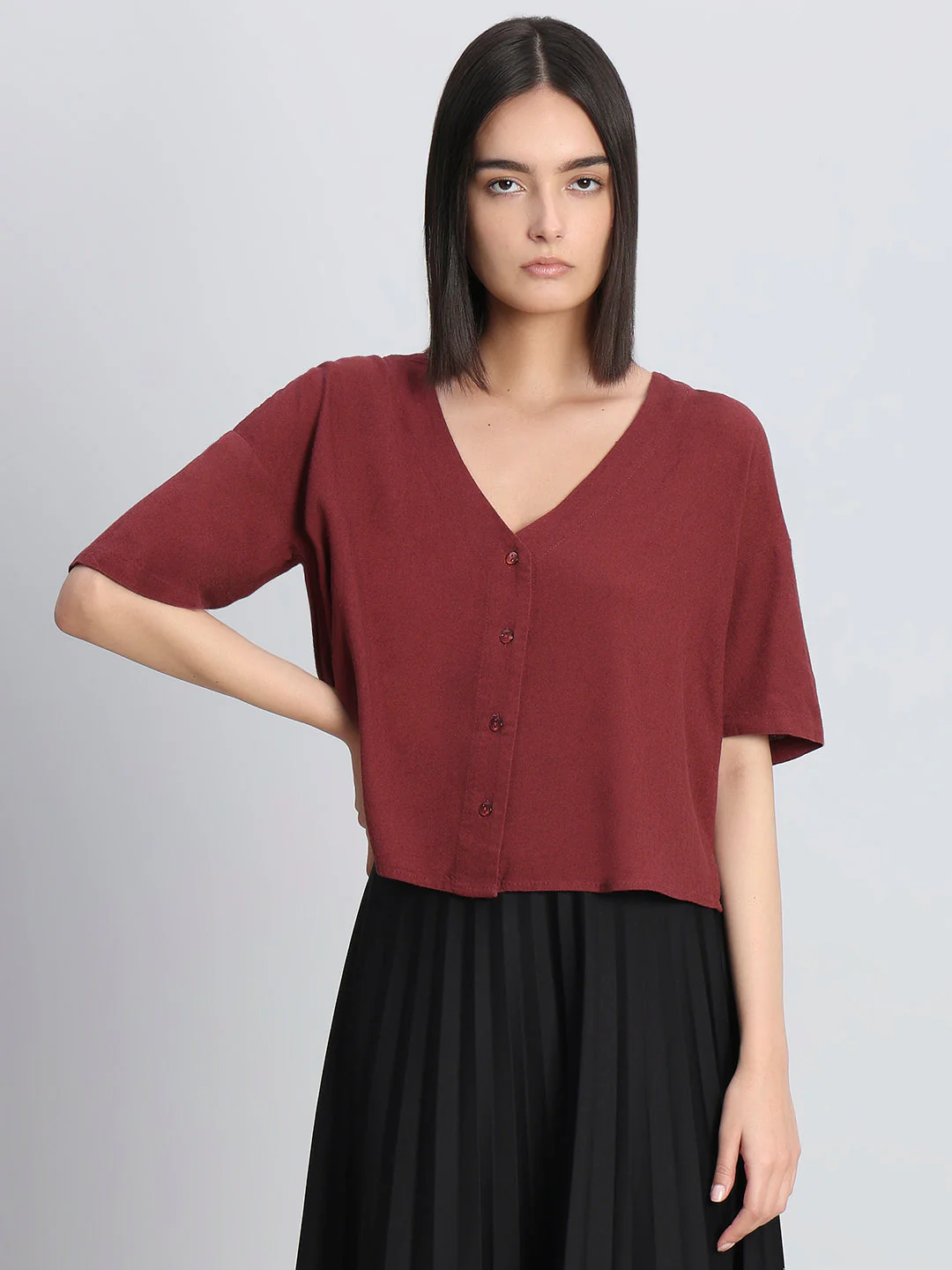V-Neck Top - Image 2