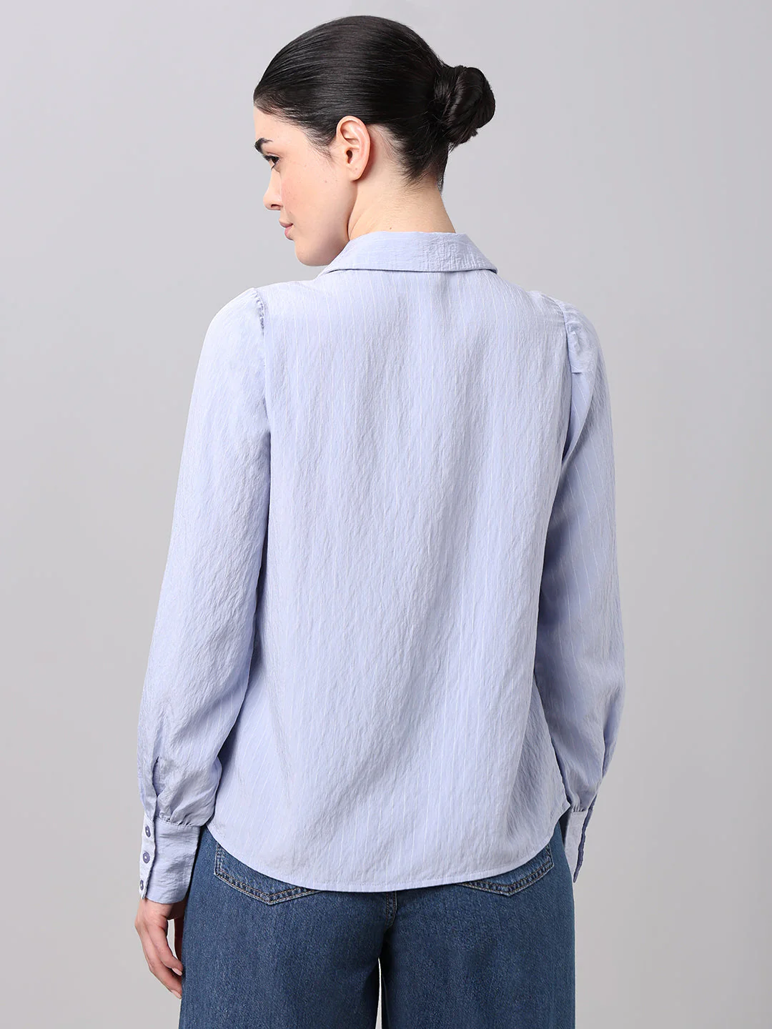 Light Blue Button Down Shirt - Image 4