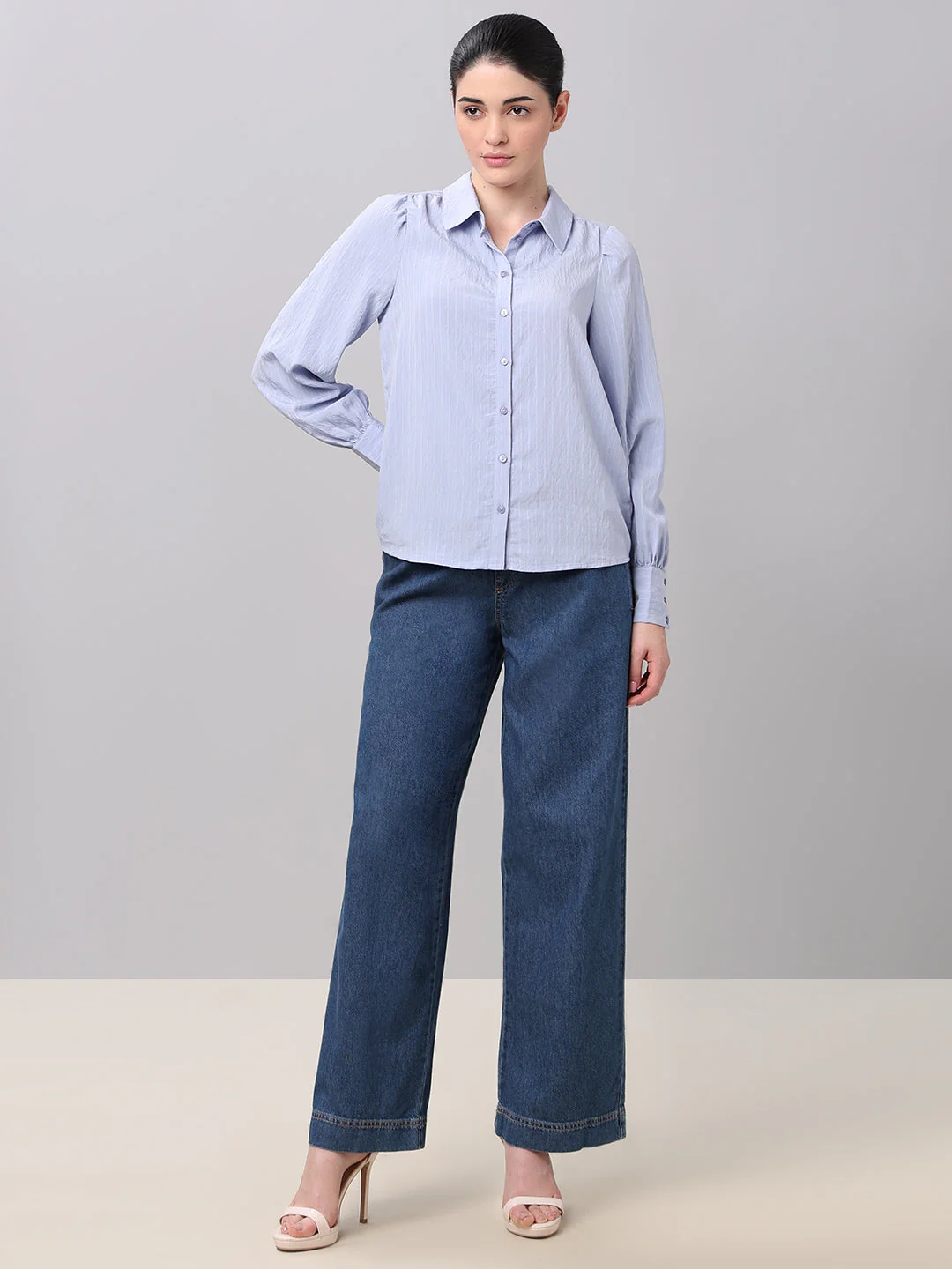 Light Blue Button Down Shirt - Image 5