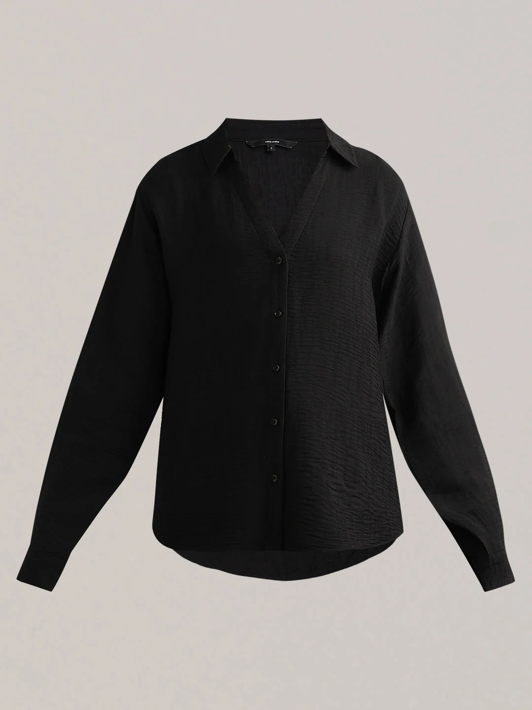 Black Button-Down Shirt - Image 7