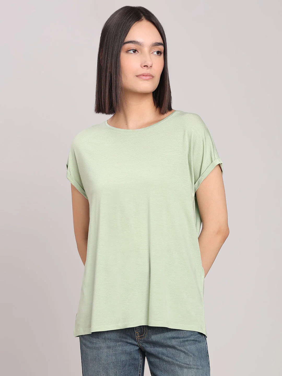 Light Green Sleeveless Top - Image 2