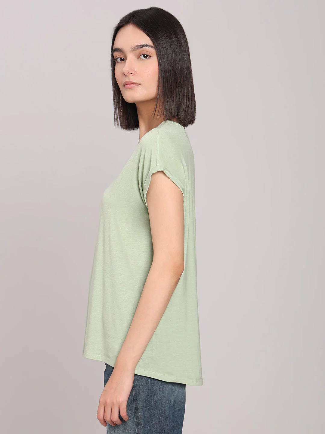 Light Green Sleeveless Top - Image 3