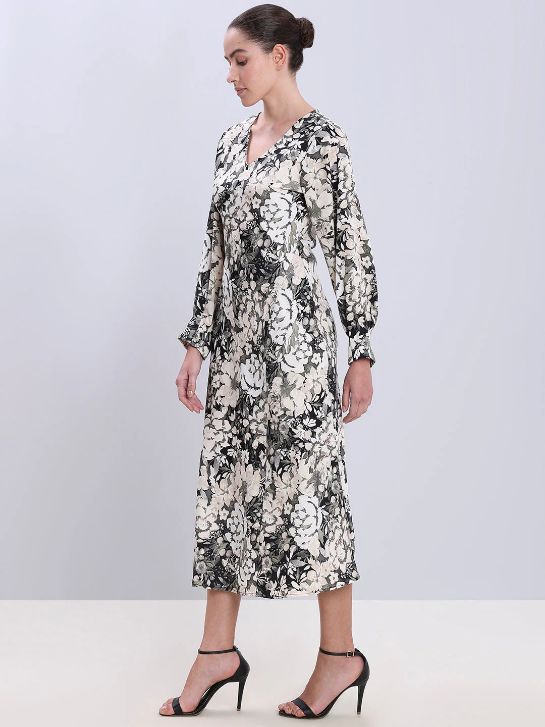 Floral Print Dress - Image 3