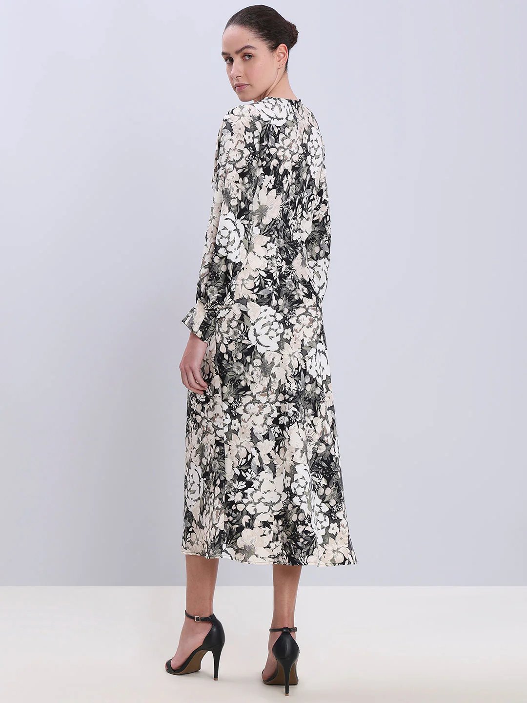 Floral Print Dress - Image 4