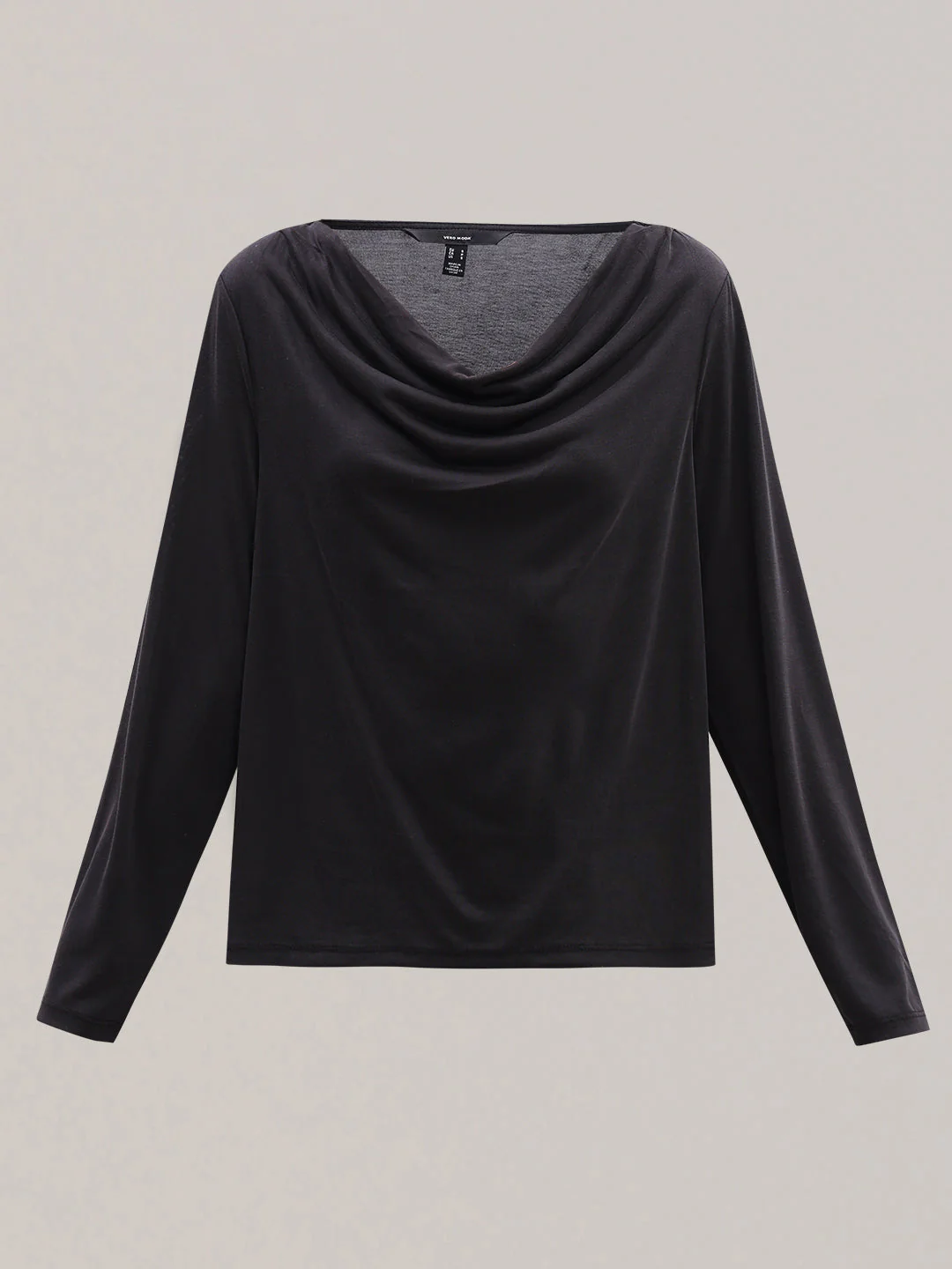 Black Cowl Neck Top - Image 7