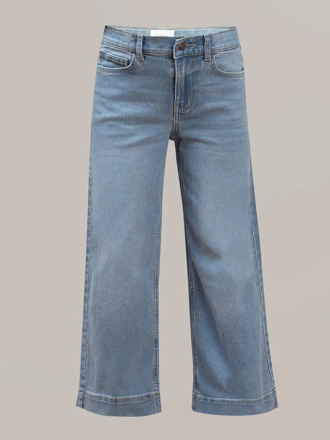 GIRL Light Blue Wide Leg Jeans - Image 7