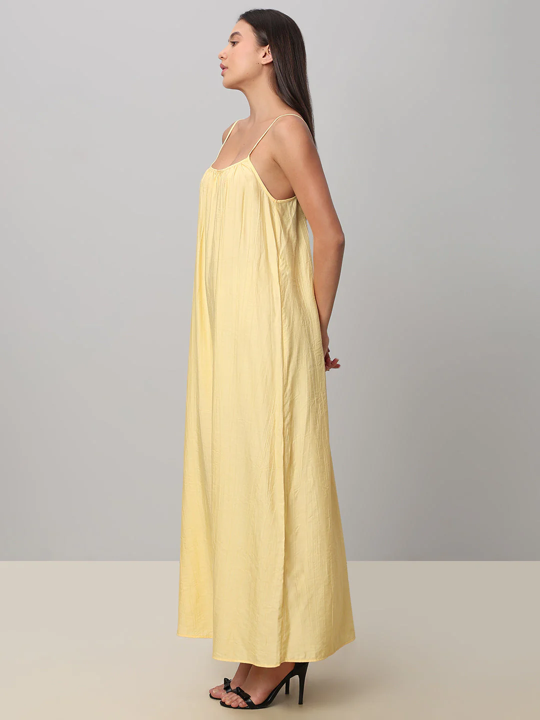 Yellow Singlet Maxi Dress - Image 3