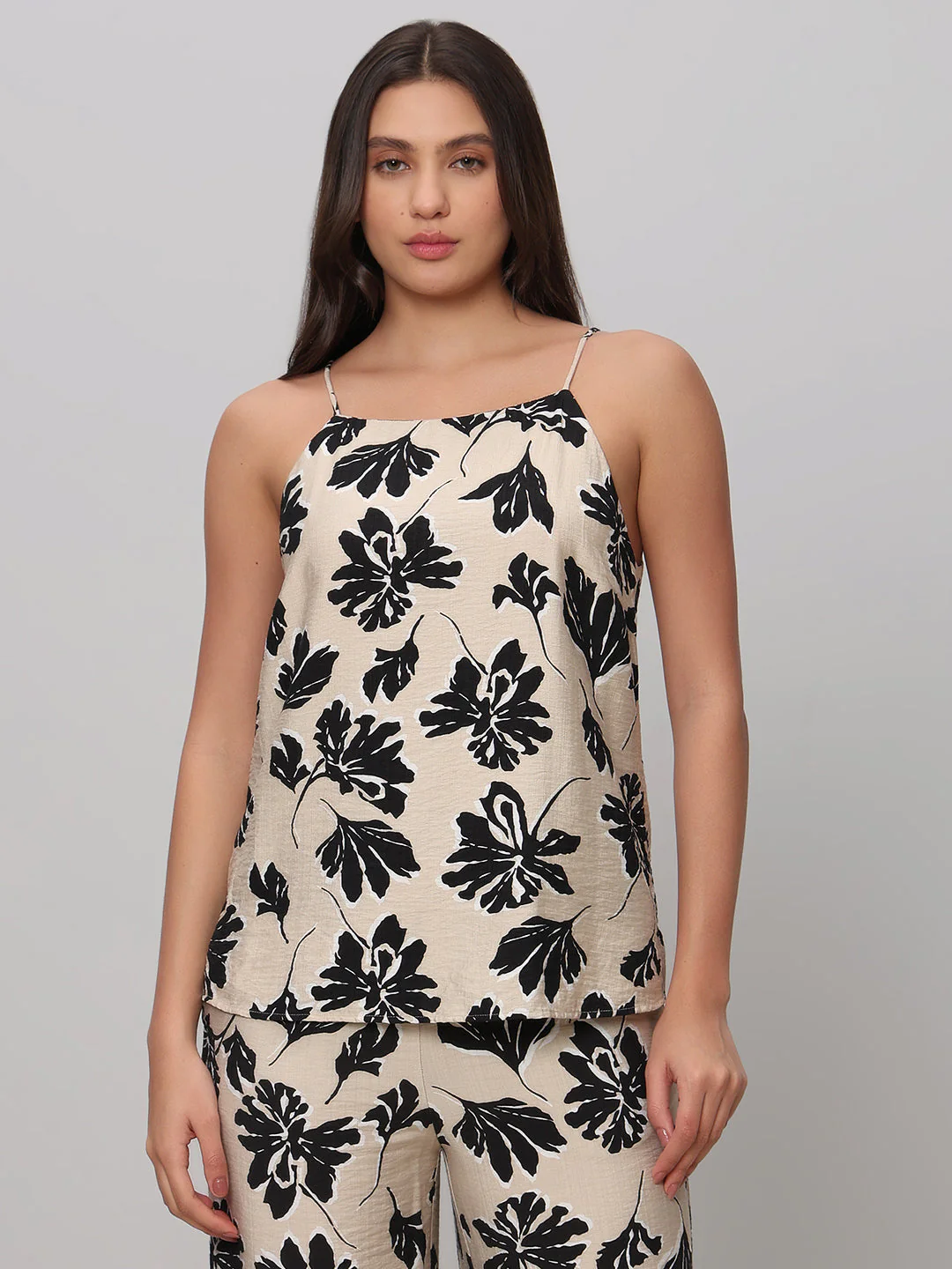 Floral Print Singlet Top - Image 2