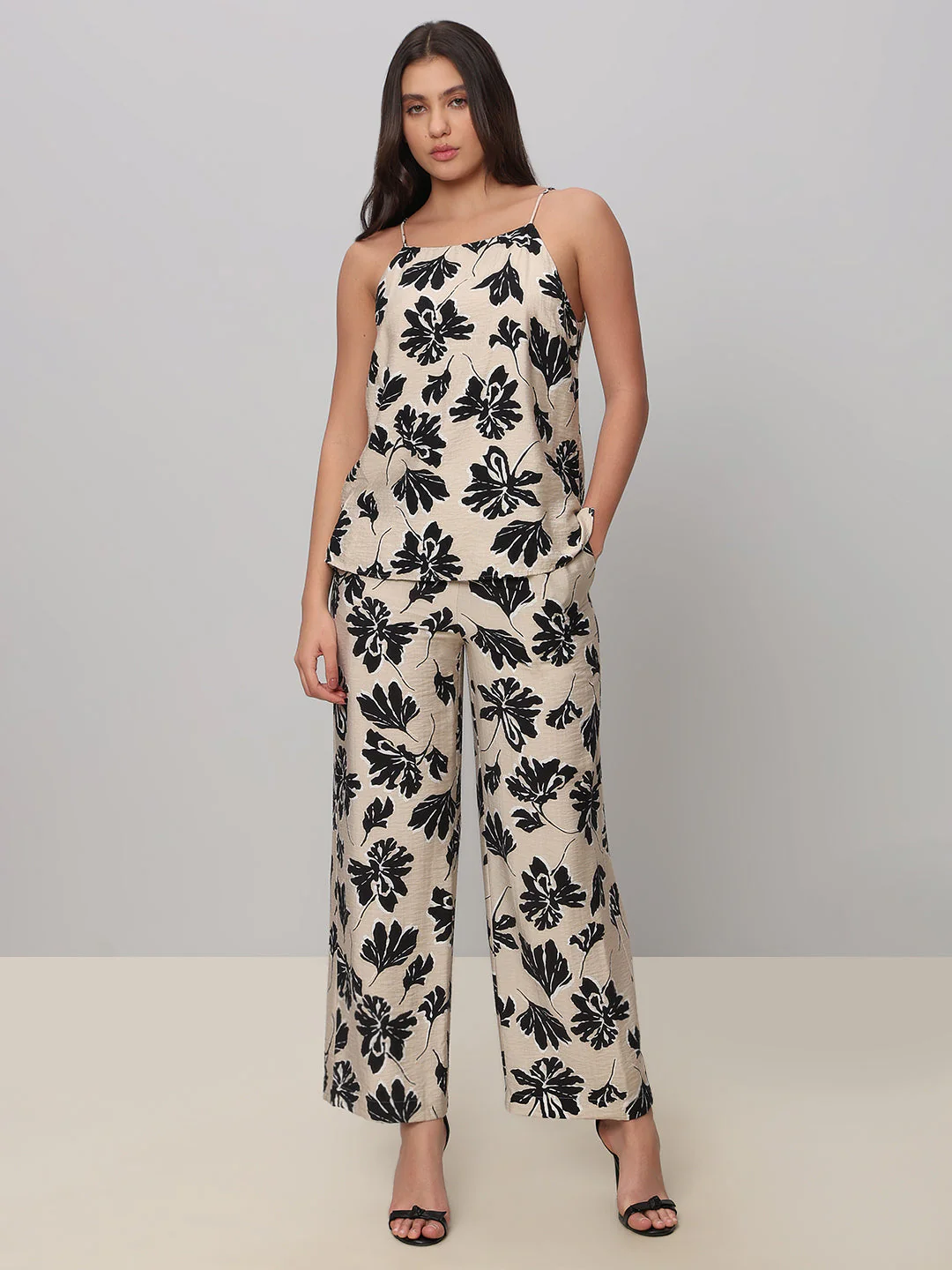 Floral Print Singlet Top - Image 5