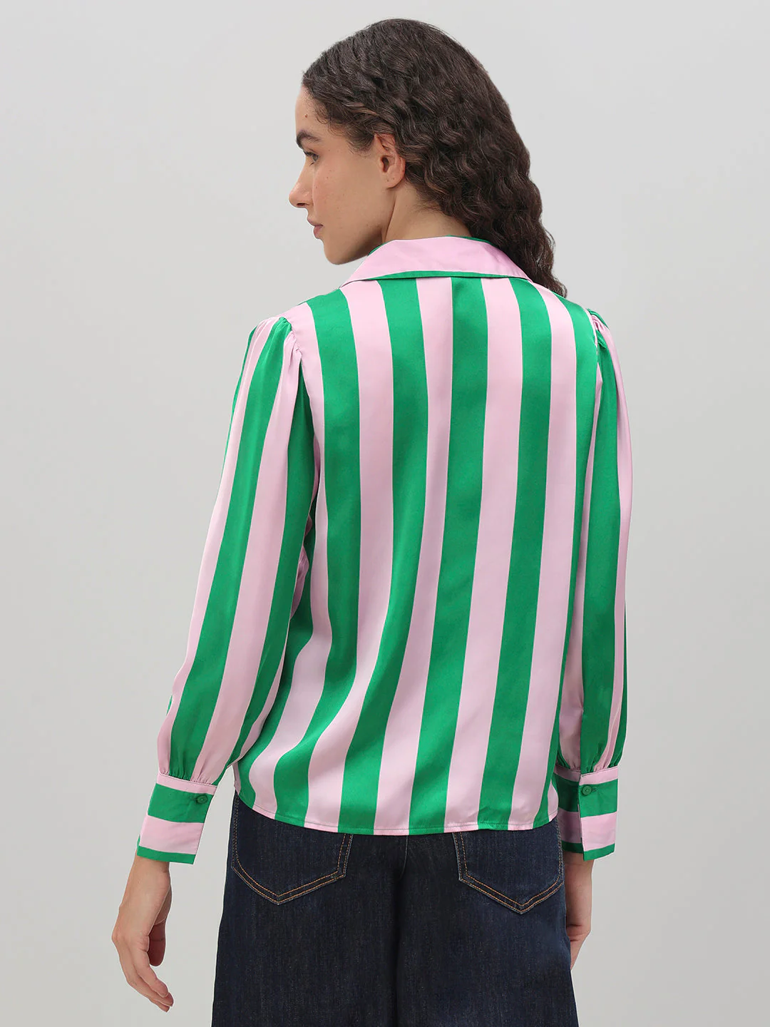 Green Striped Shirt - Image 4