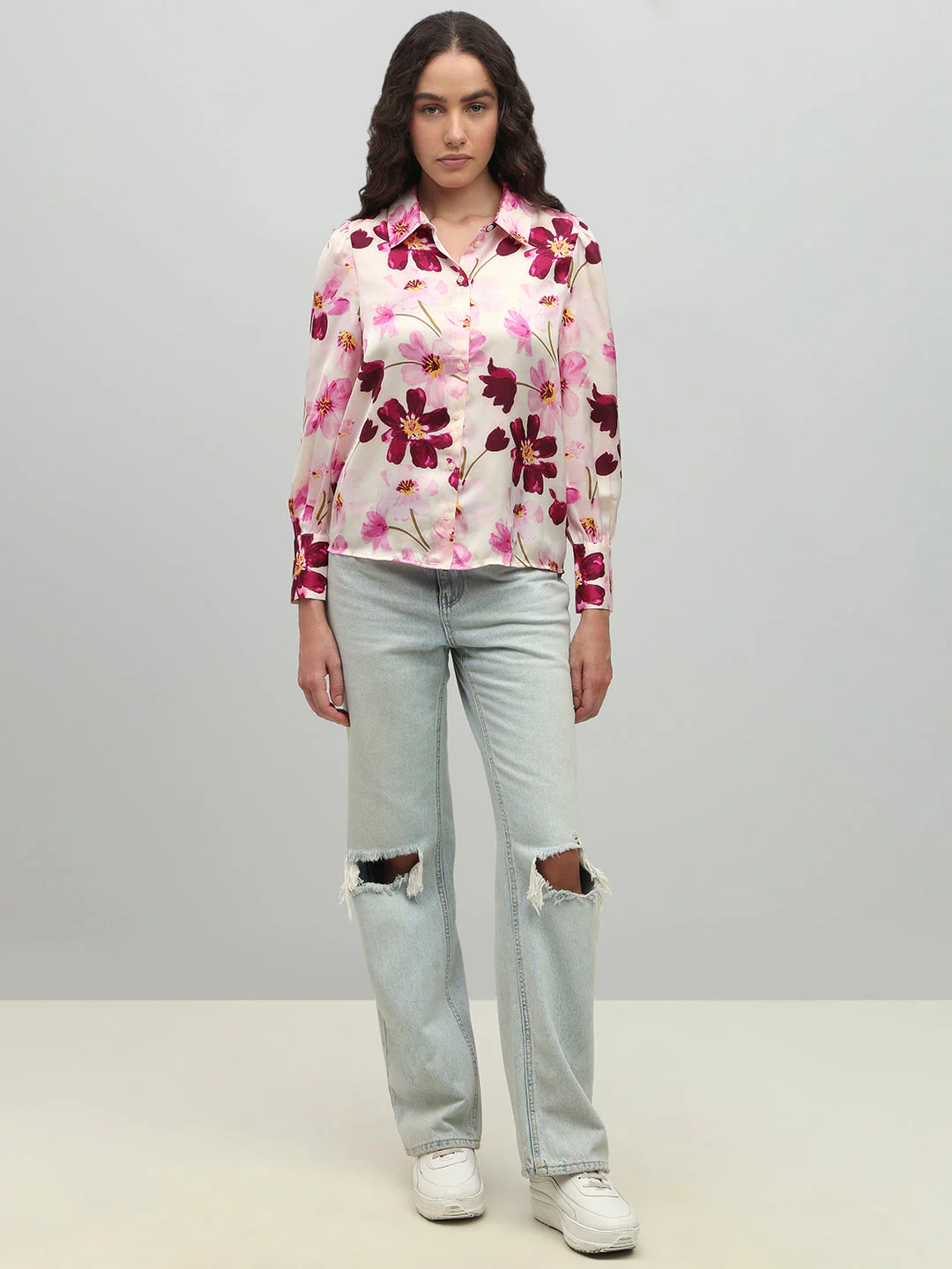 Floral Print Shirt - Image 5
