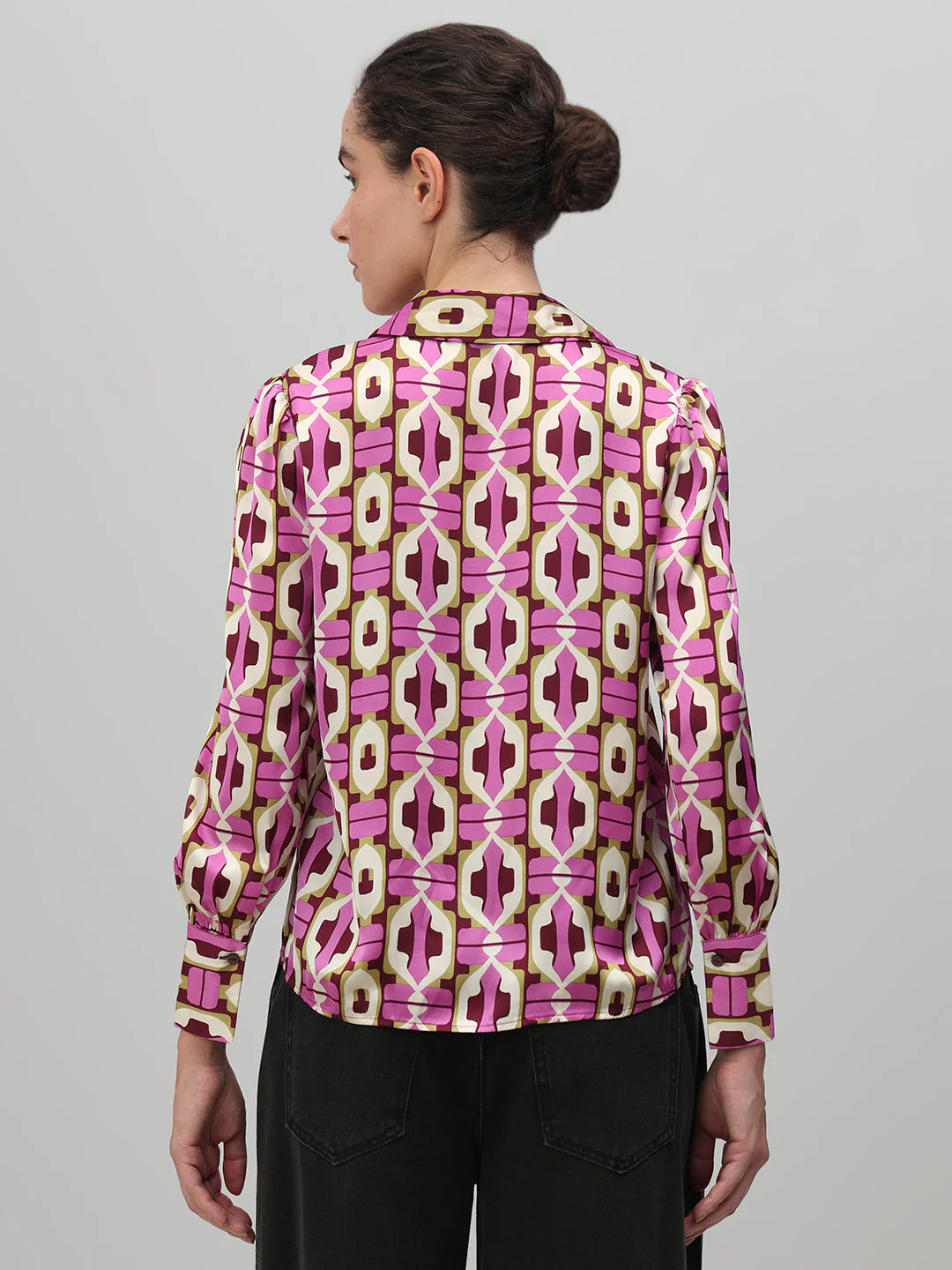 Geometric Print Shirt - Image 4
