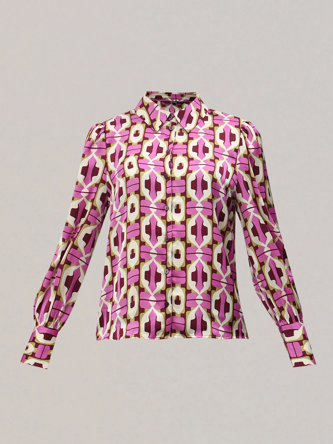 Geometric Print Shirt - Image 7