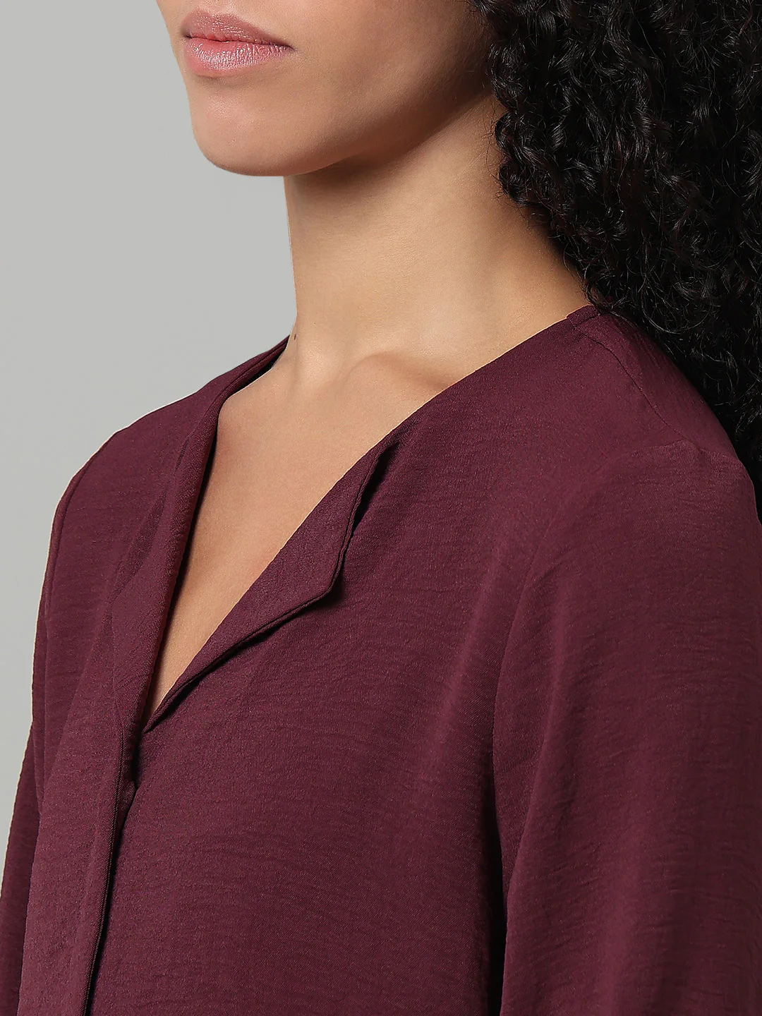 Maroon Full Sleeves Top - Image 8