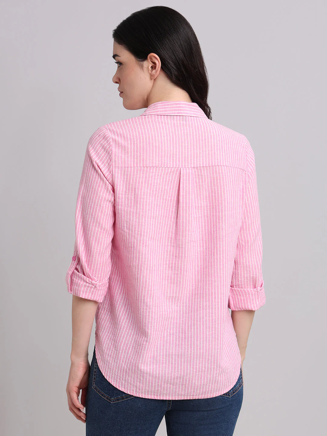 Pink Striped Shirt - Image 4