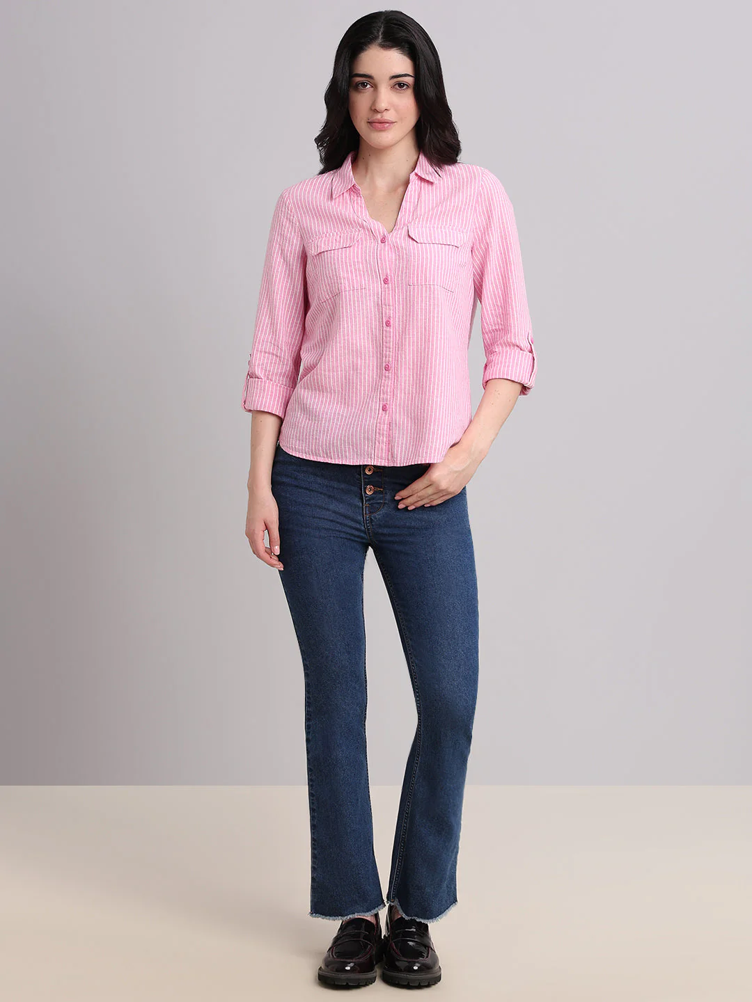 Pink Striped Shirt - Image 5