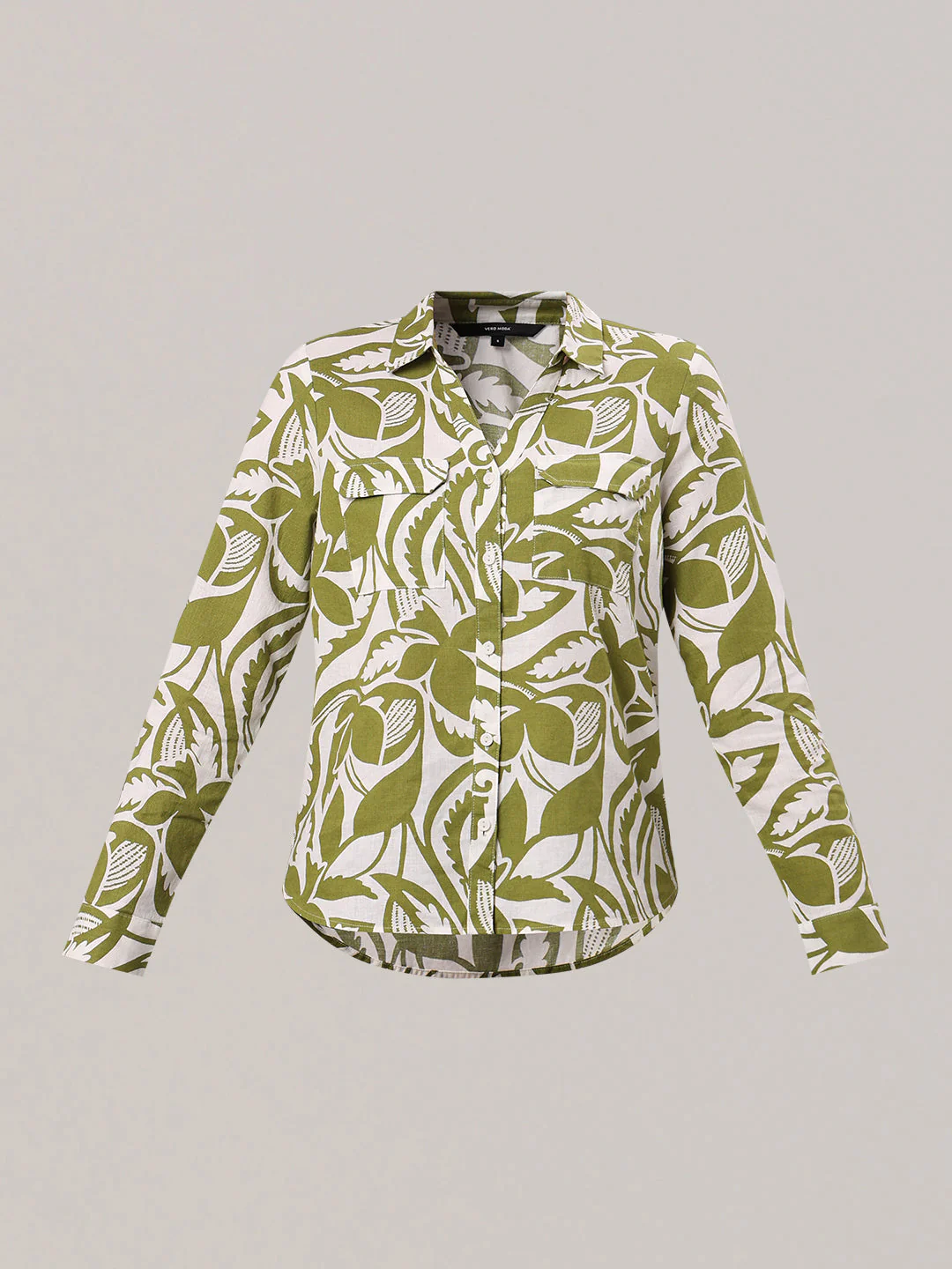 Green Printed Shirt - Image 7