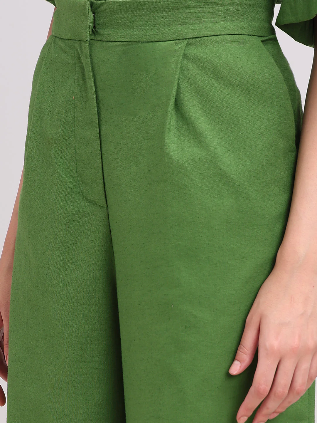 Green Flared Pants - Image 8