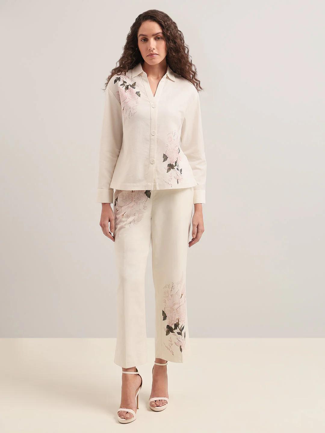 Floral Print Full Sleeves Shirt - Image 5