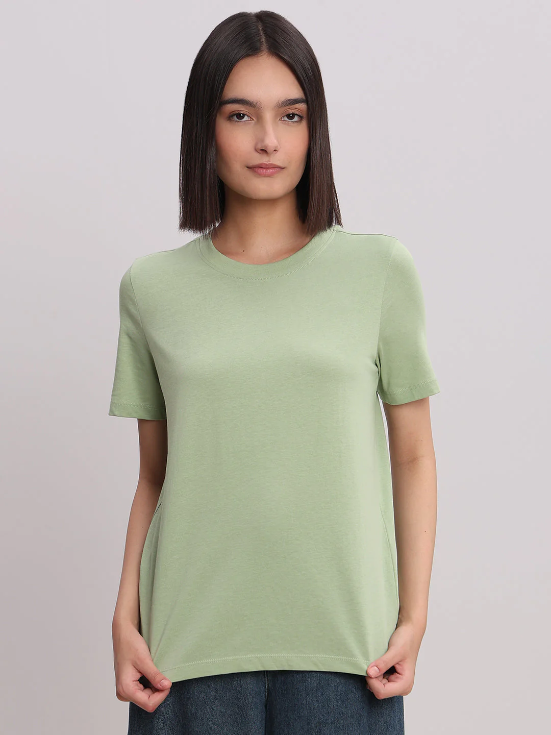 Organic Cotton T-shirt - Green - Image 2
