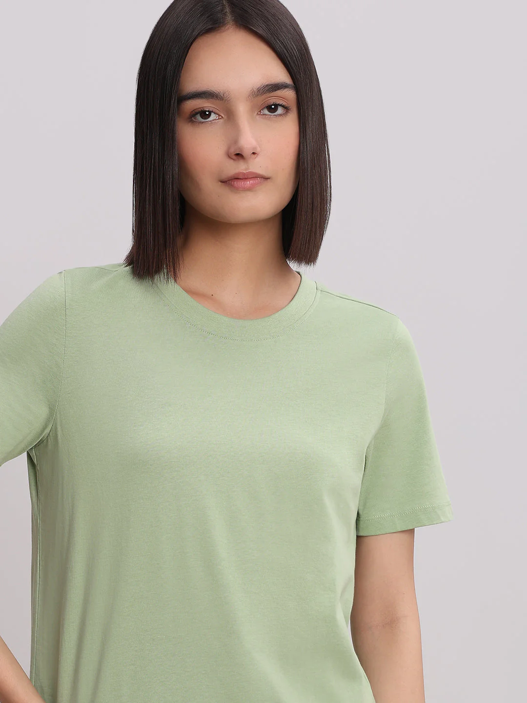 Organic Cotton T-shirt - Green - Image 6
