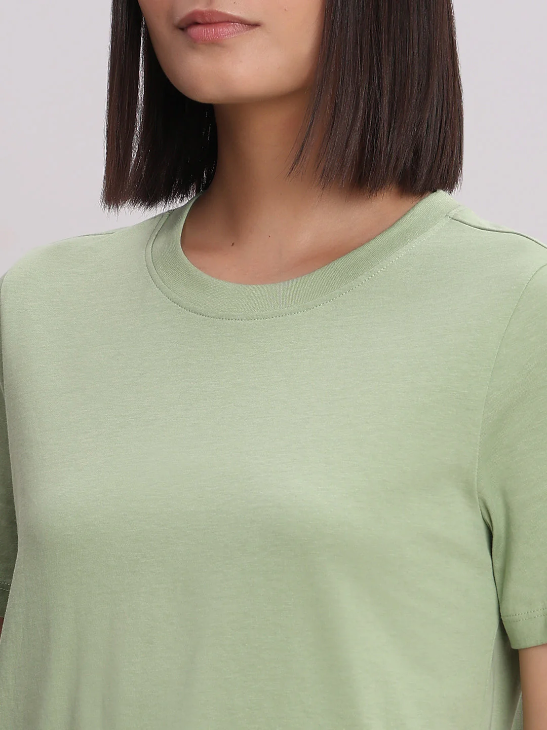 Organic Cotton T-shirt - Green - Image 8