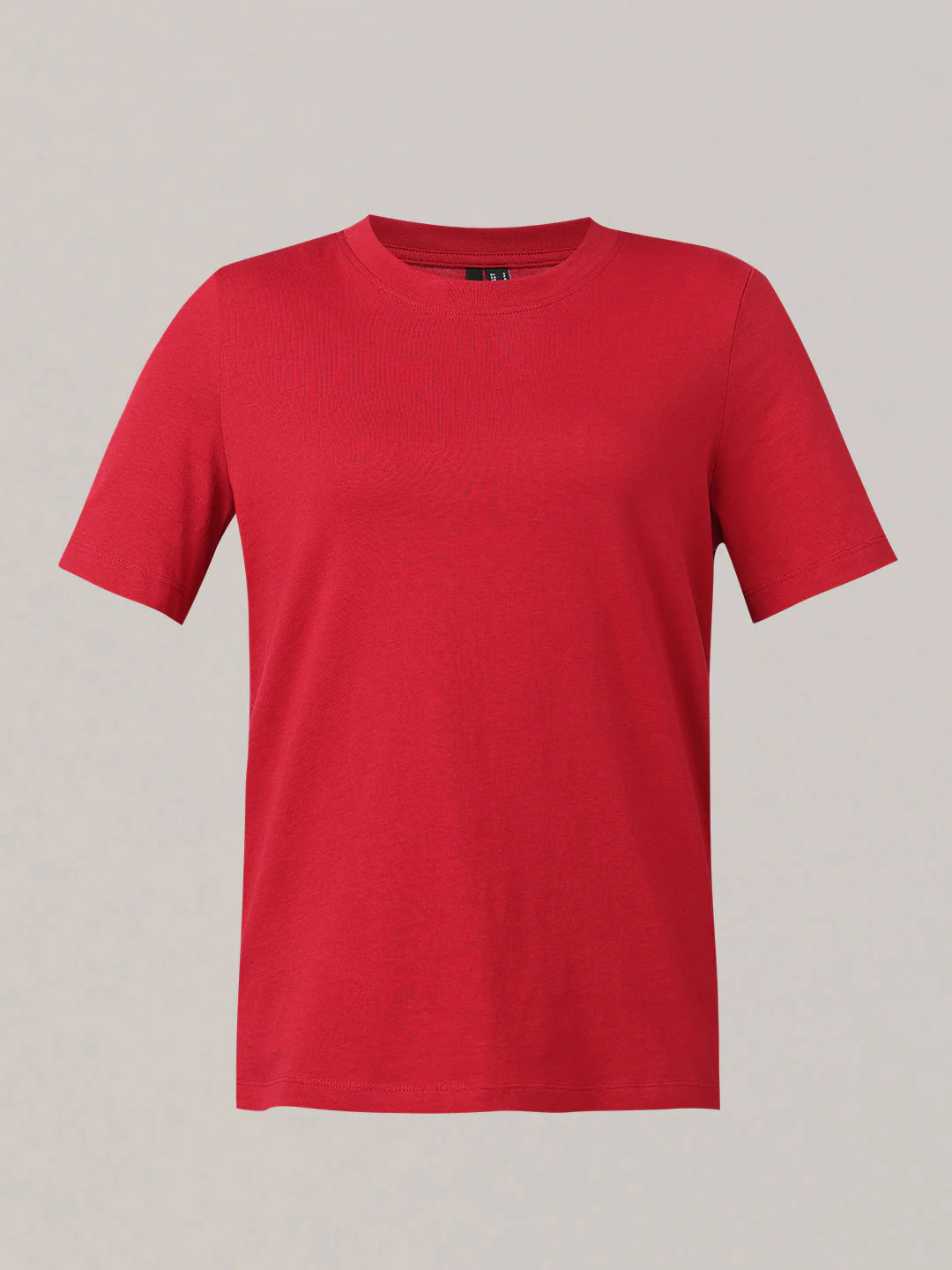 Organic Cotton T-shirt - Red - Image 7
