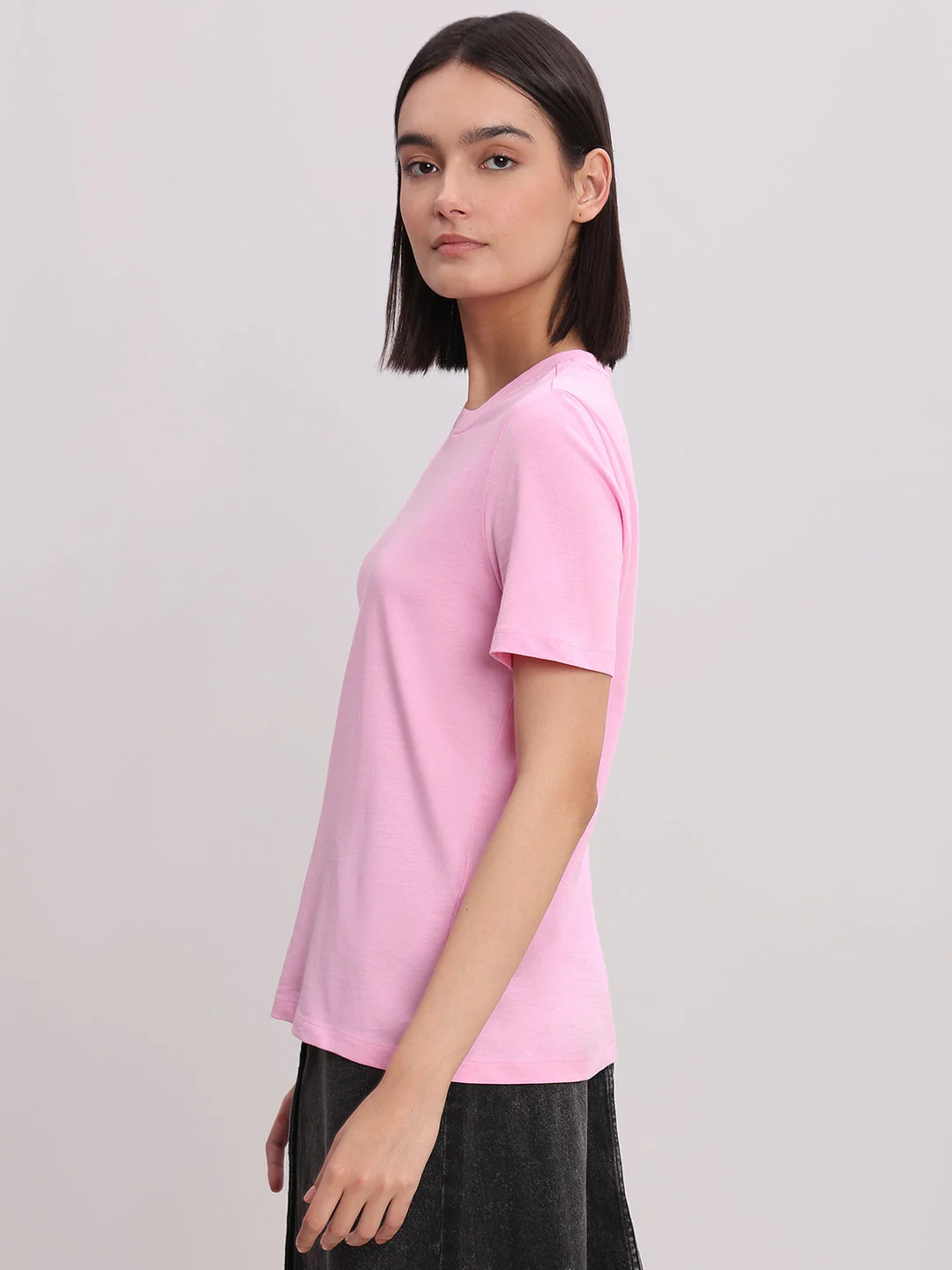 Organic Cotton T-shirt - Pink - Image 3