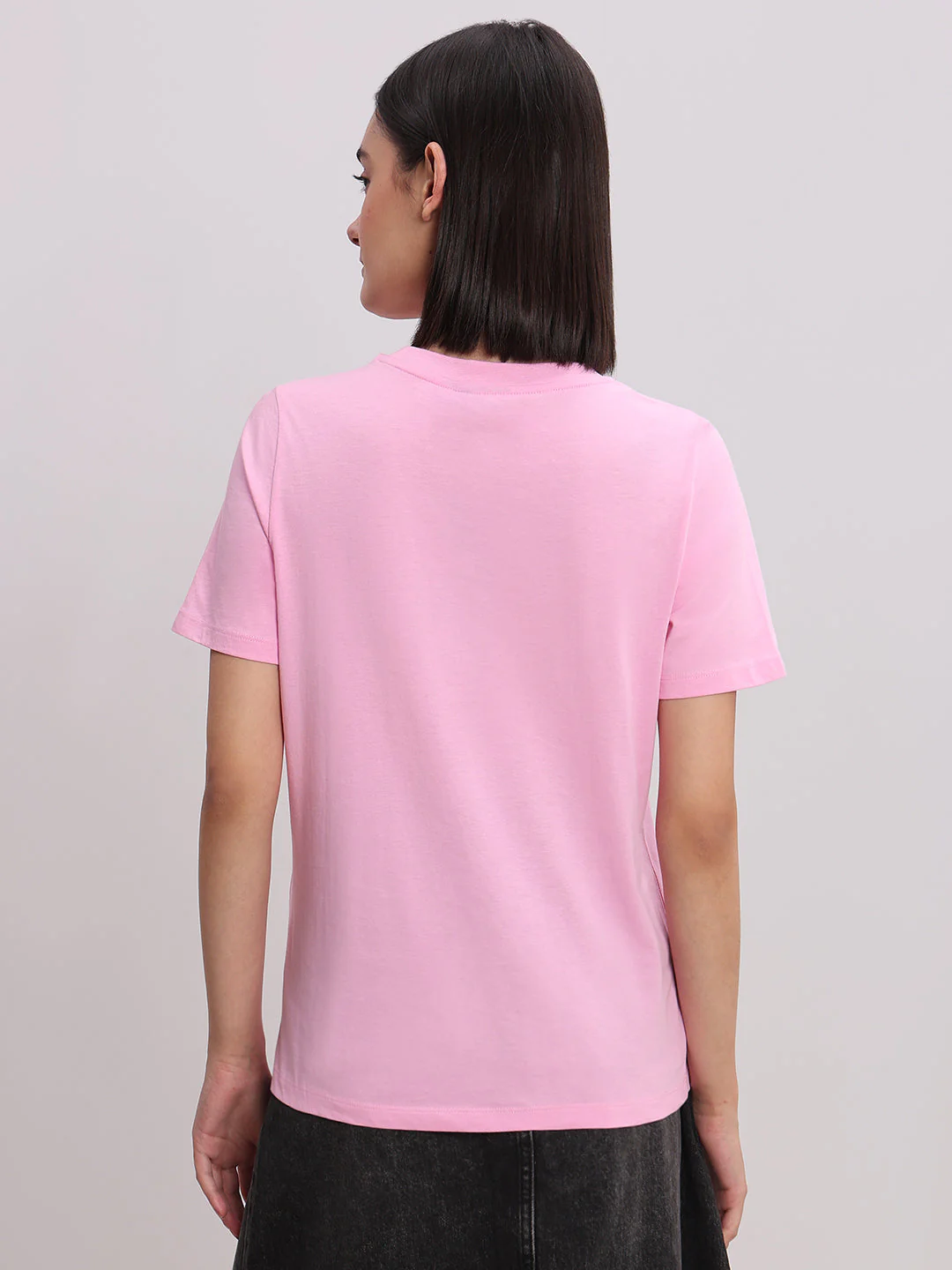 Organic Cotton T-shirt - Pink - Image 4