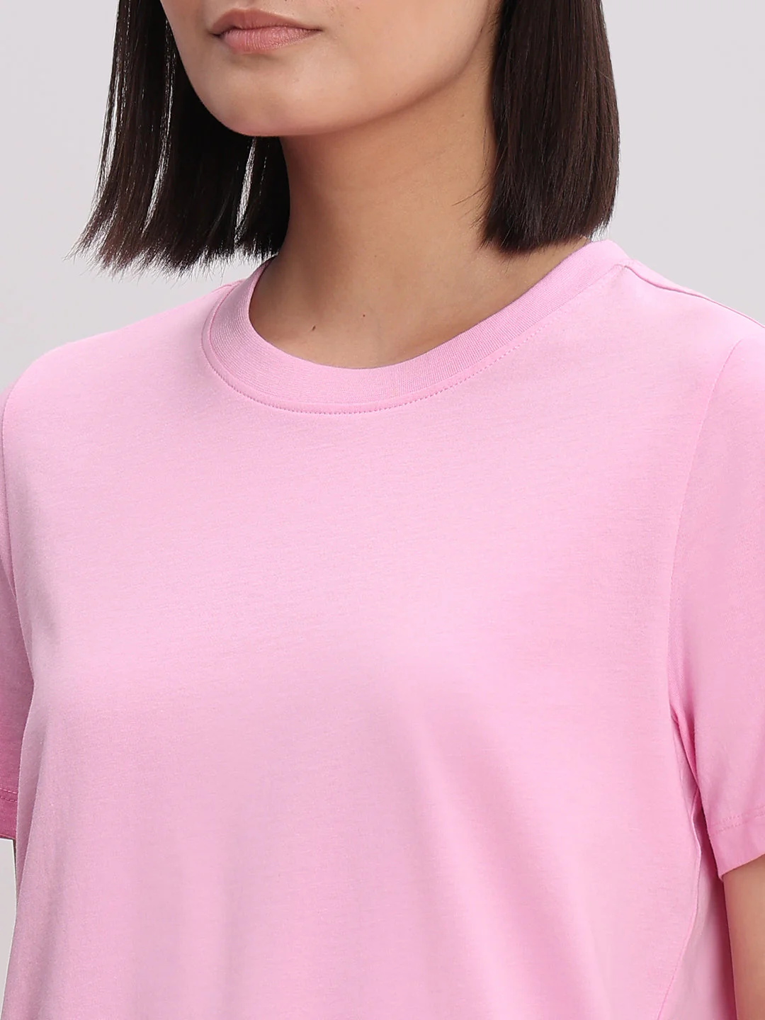 Organic Cotton T-shirt - Pink - Image 8