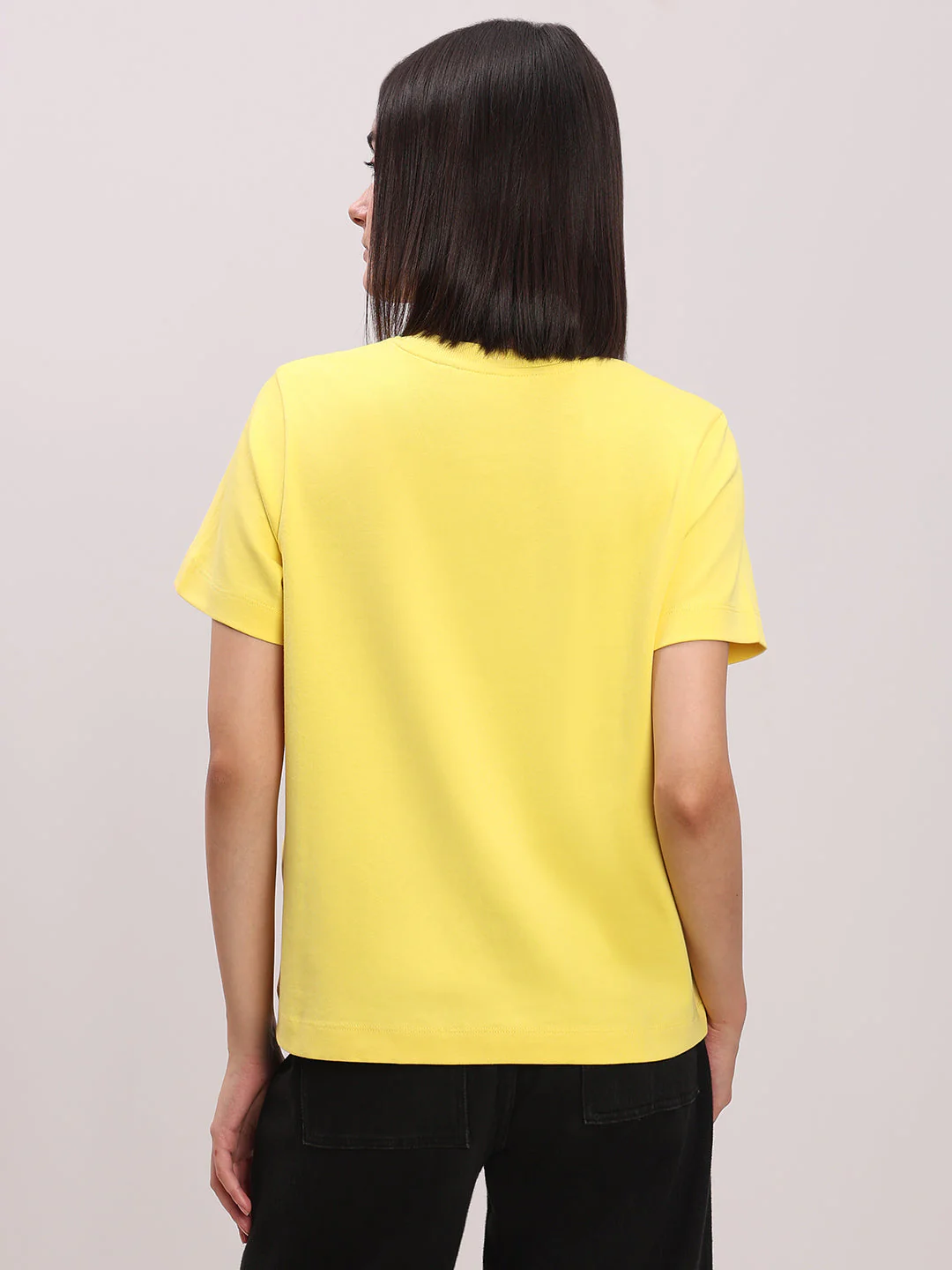 Organic Cotton T-shirt - Yellow - Image 4