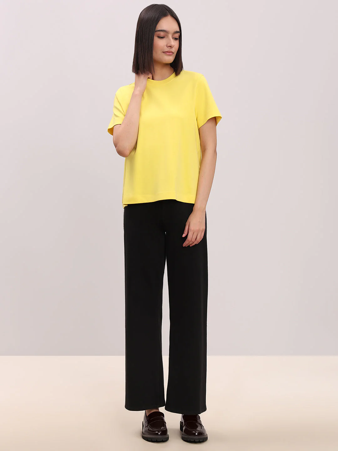 Organic Cotton T-shirt - Yellow - Image 5