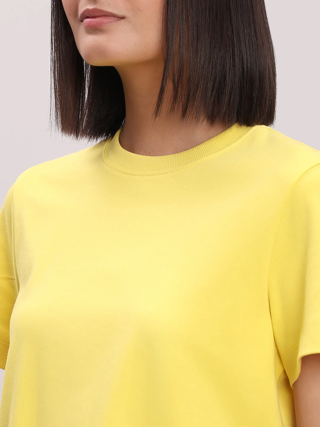 Organic Cotton T-shirt - Yellow - Image 8