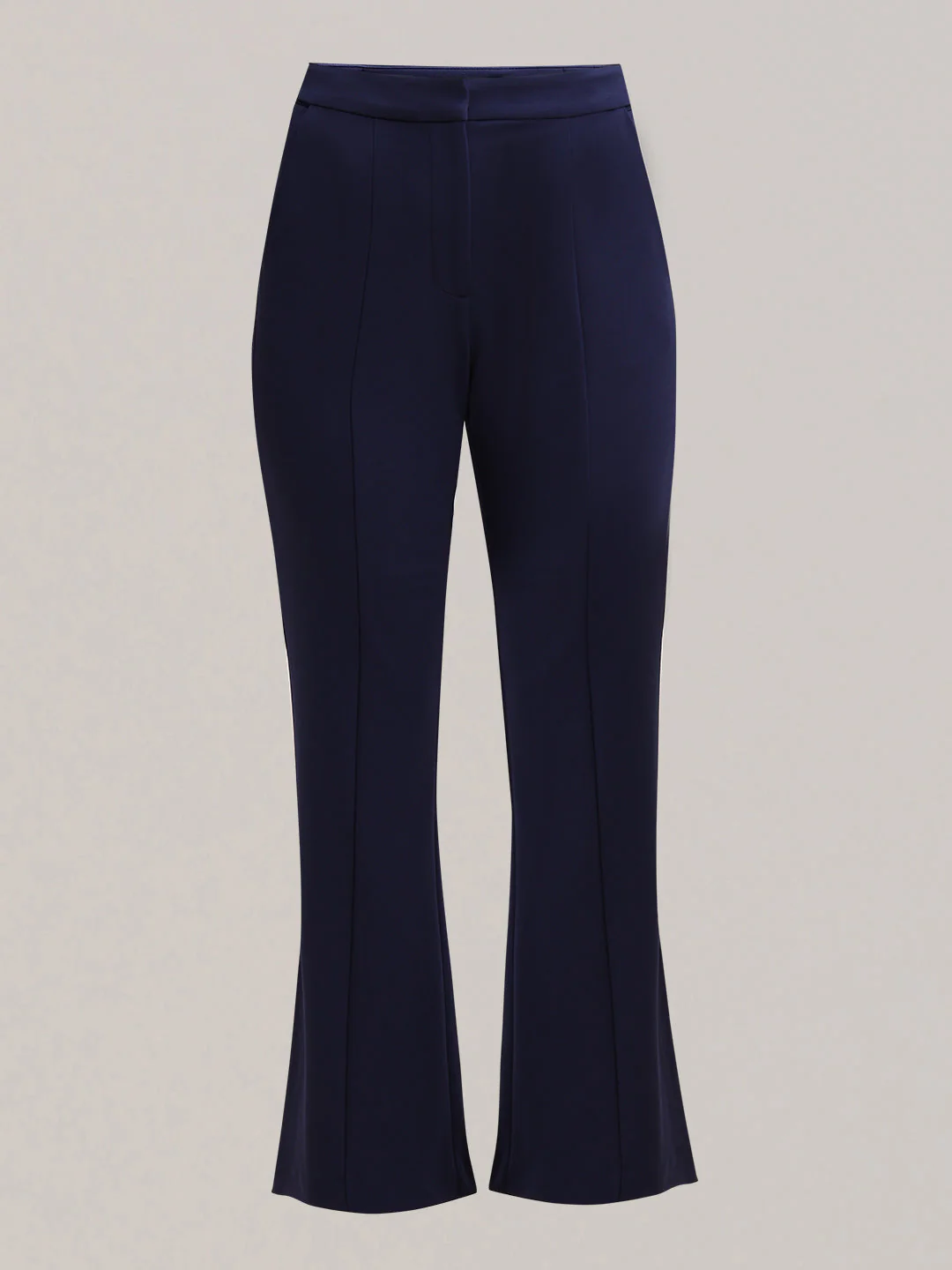 Dark Blue High Rise Flared Pants - Image 7
