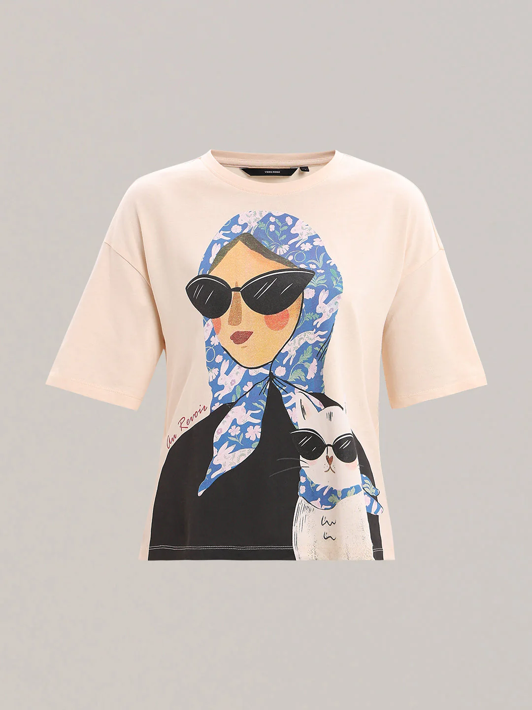 Graphic Print Cotton T-shirt - Image 7