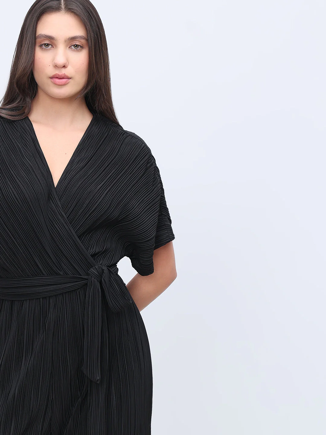 Black Ankle Length Jumpsuit - Image 5