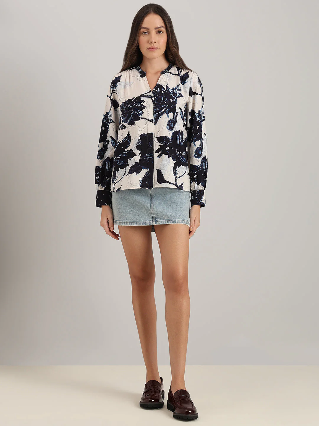 Printed Full Sleeves Top - Image 5