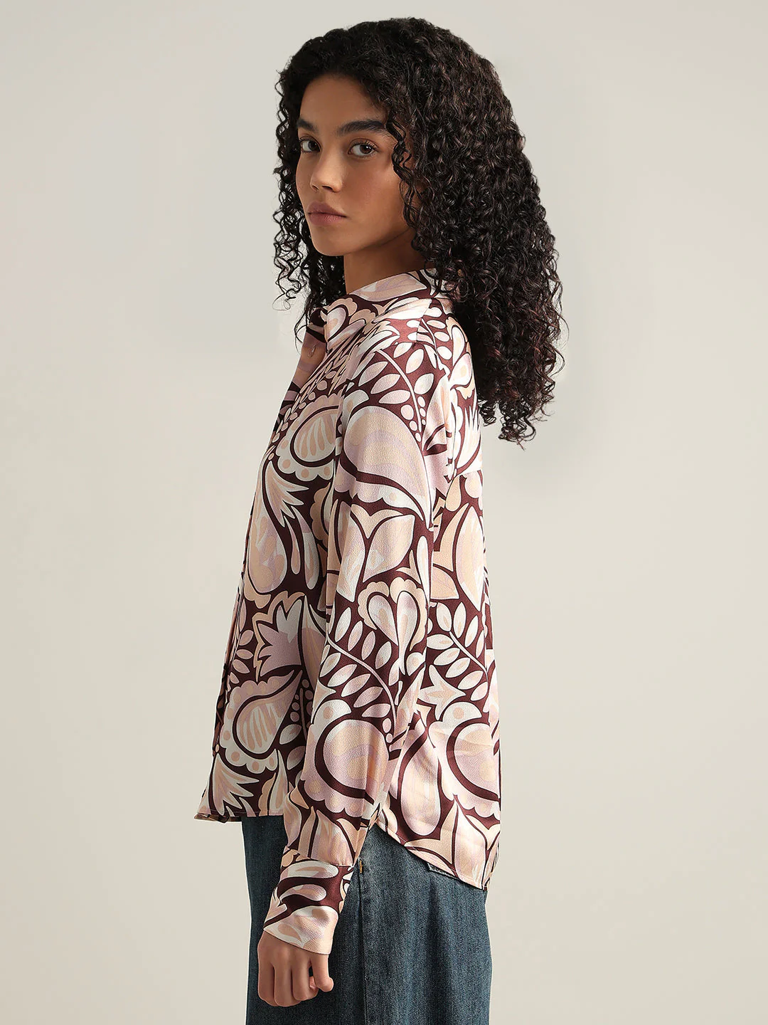 Printed Full Sleeves Shirt - Image 3