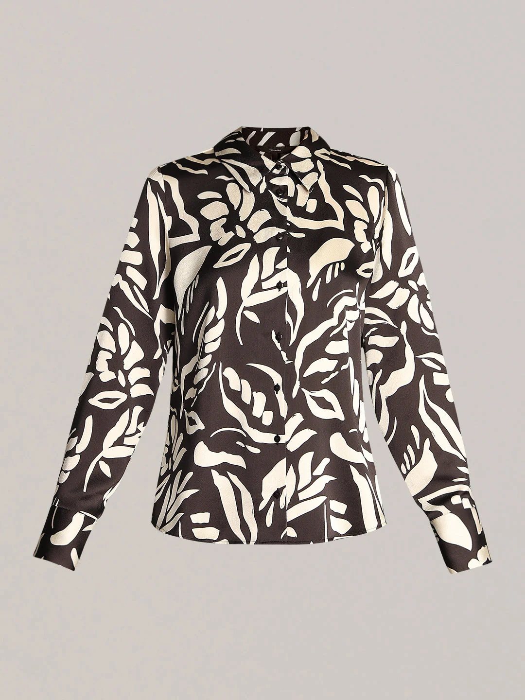 Black Printed Full Sleeves Shirt - Image 7