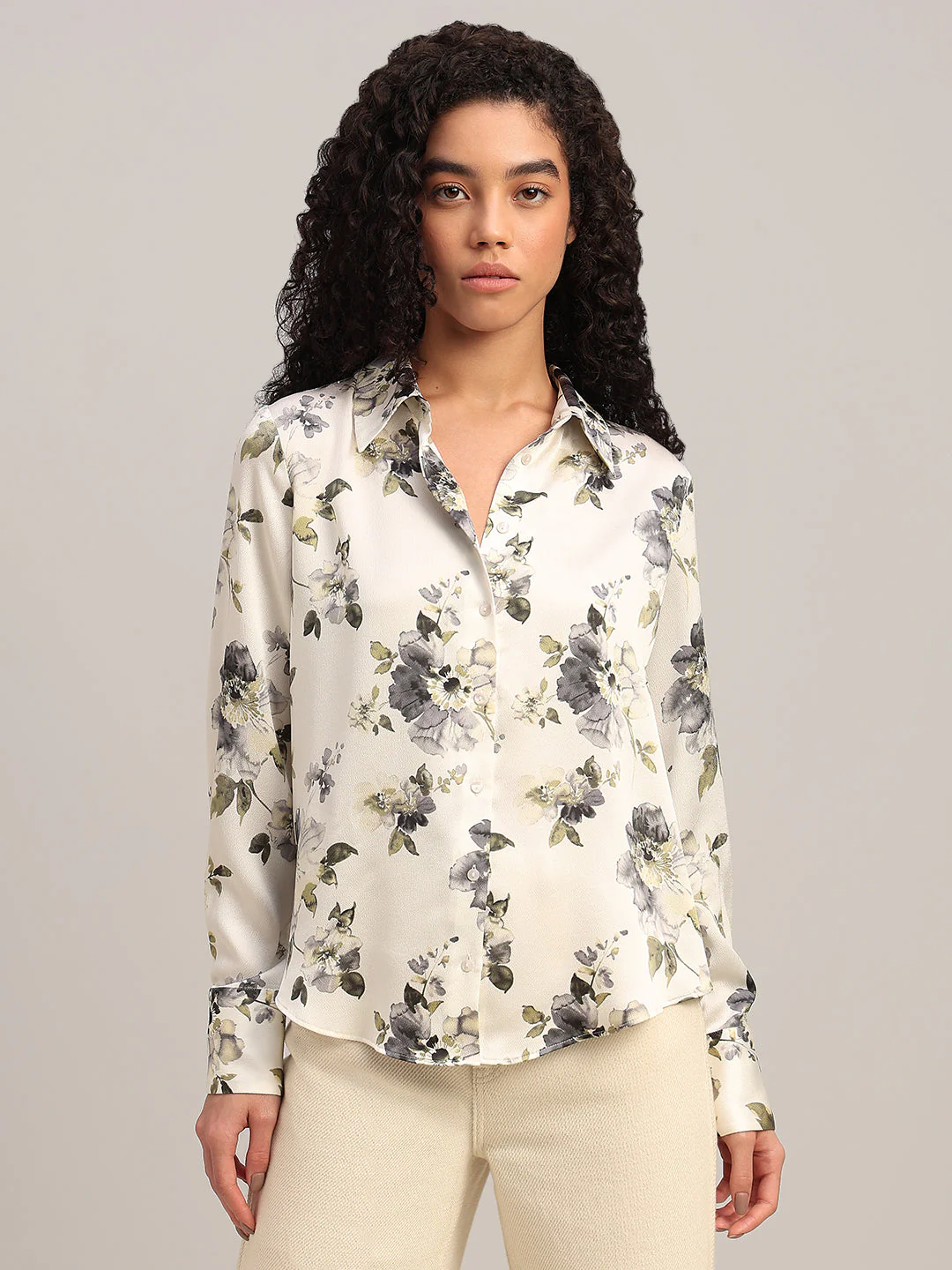 Floral Print Shirt - Image 2