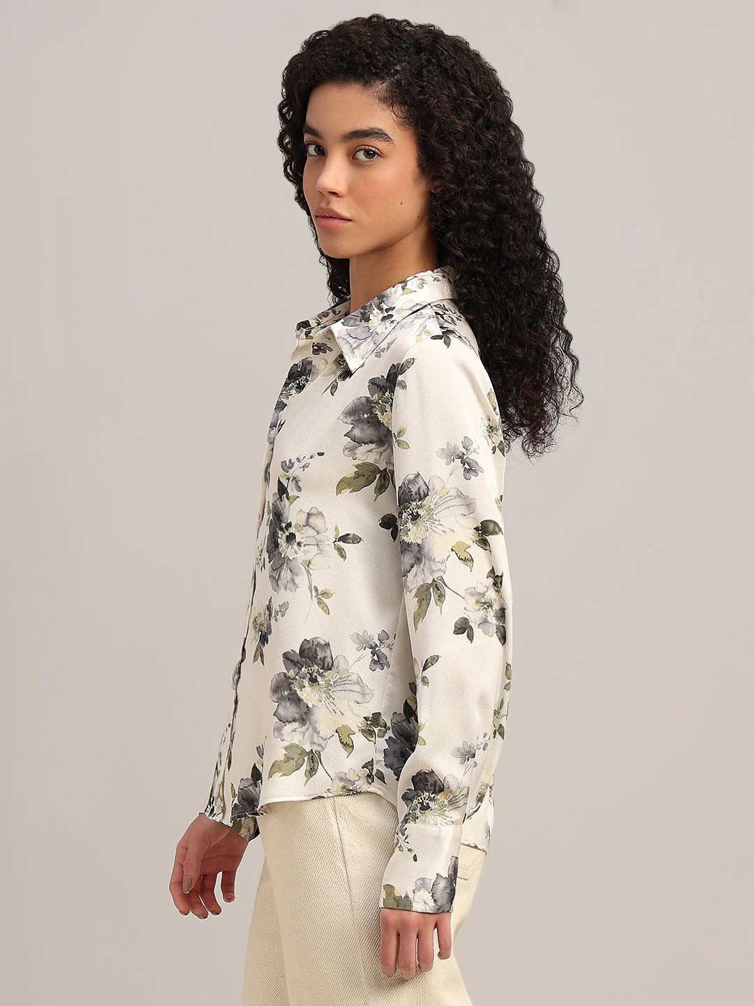 Floral Print Shirt - Image 3