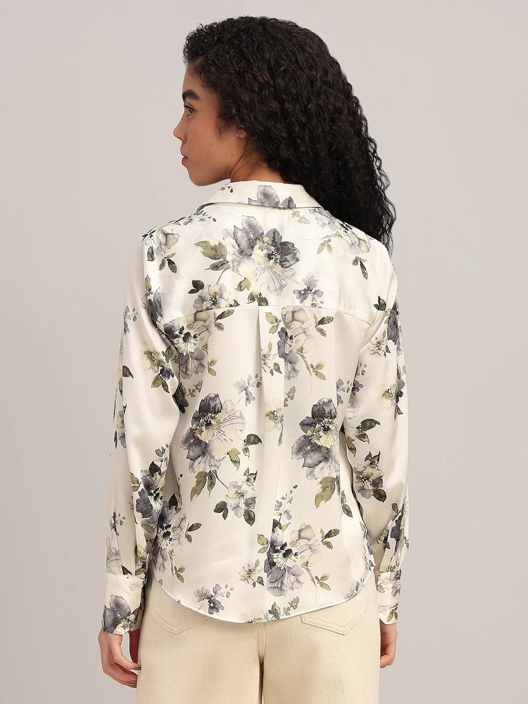 Floral Print Shirt - Image 4