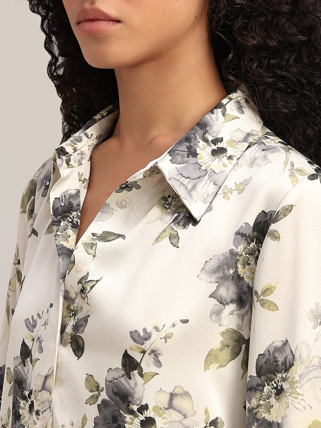 Floral Print Shirt - Image 8