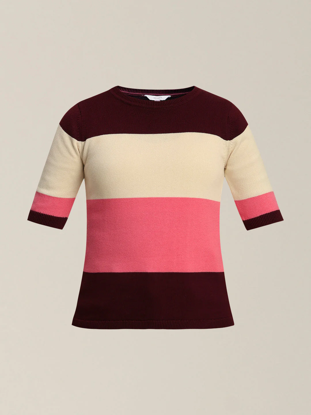 Girls Colourblocked Knit Top - Image 7