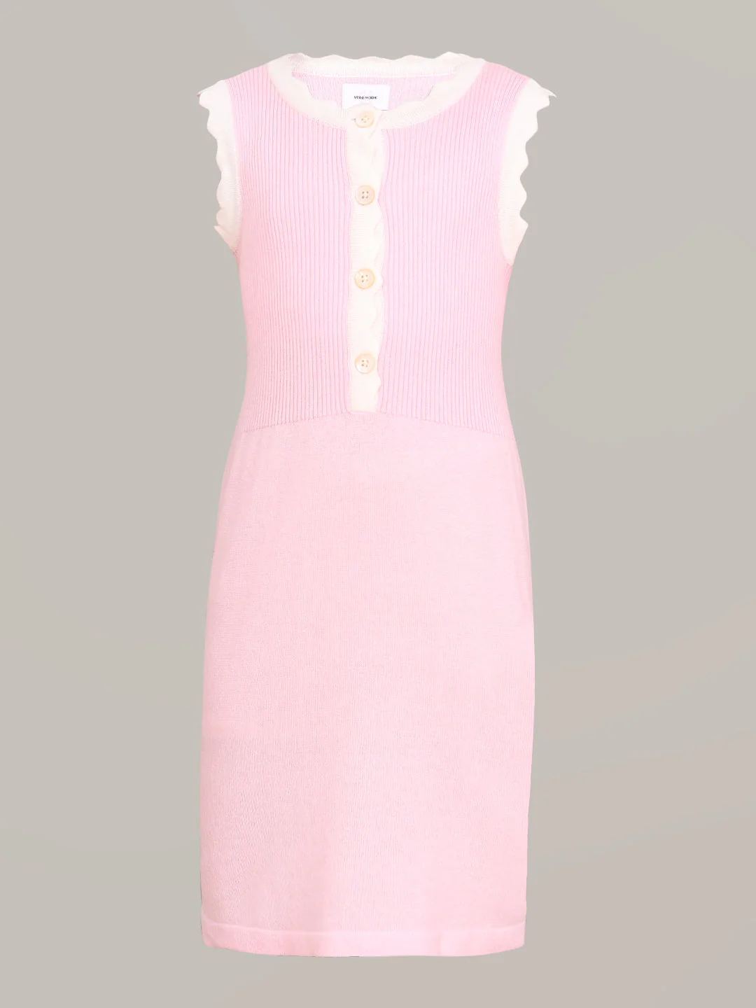 GIRL Blush Pink Shift Dress - Image 7