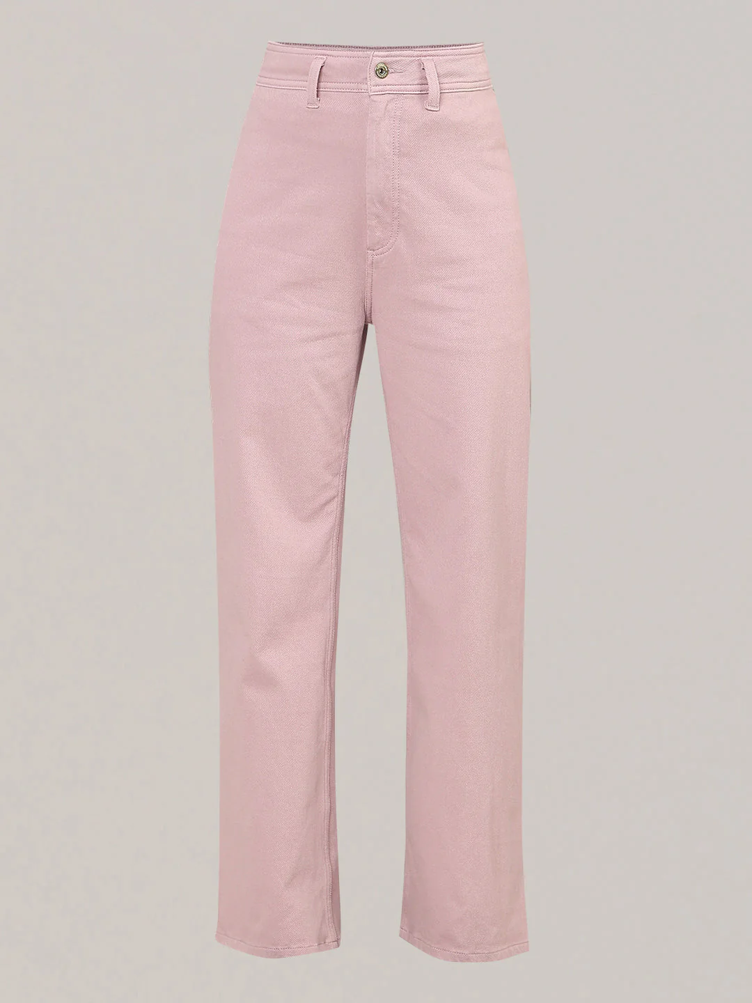 Pink High Rise Wide Leg Jeans - Image 7